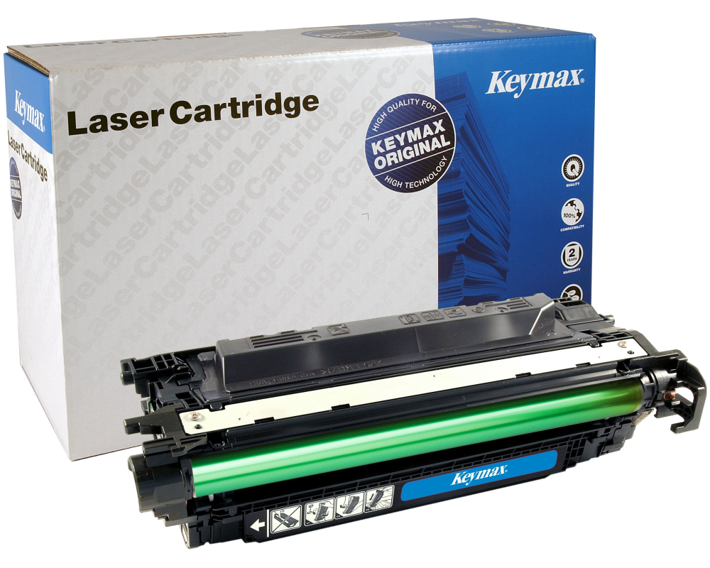 KEYMAX RMC-Toner-Modul HY schwarz CE250XKEY zu HP CLJ CP 3520 10'000 S.