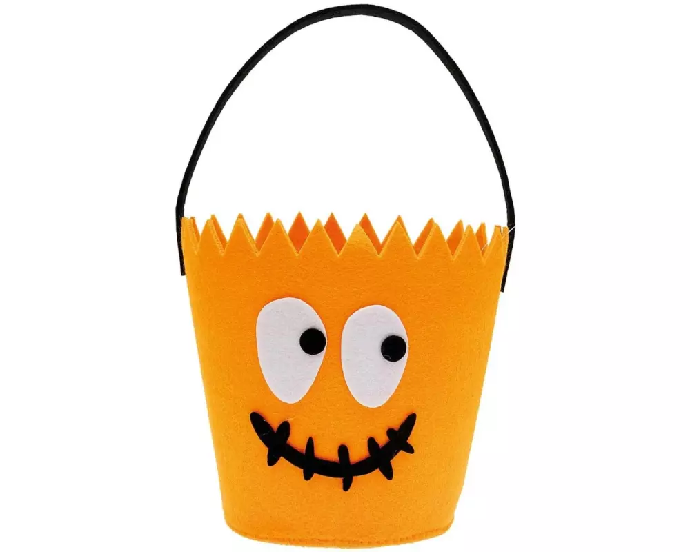 Rico Design Korb Kürbis Filz,1 Stück