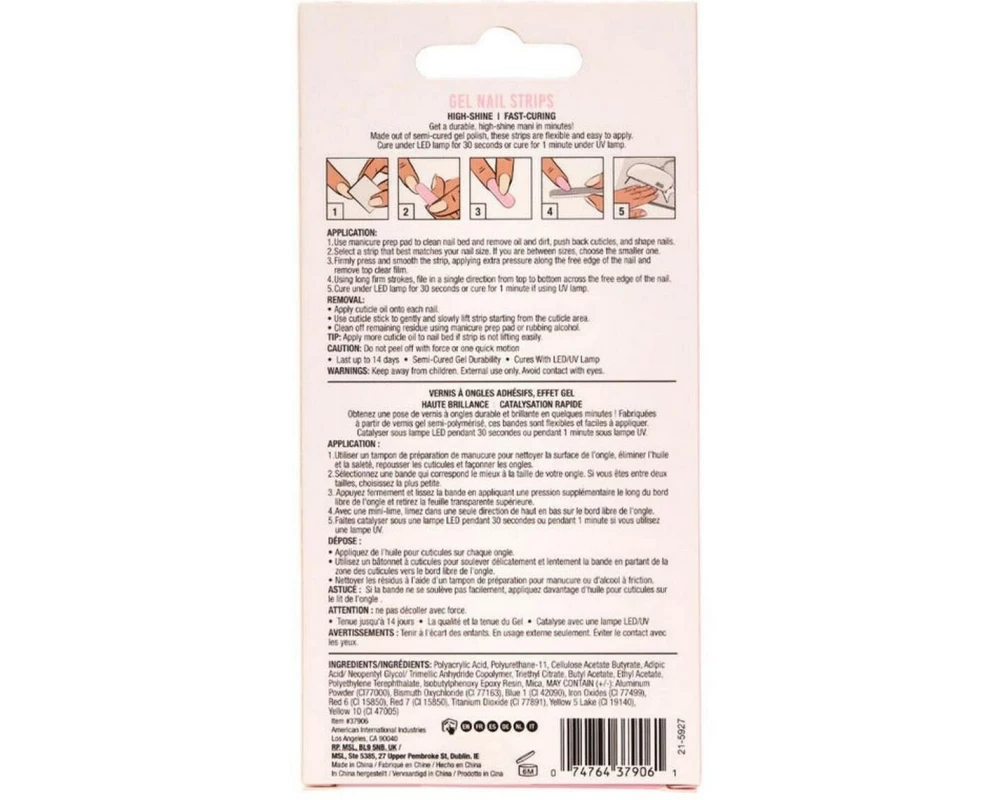 Ardell Nail Addict Gel Nail Strips 16 Stück