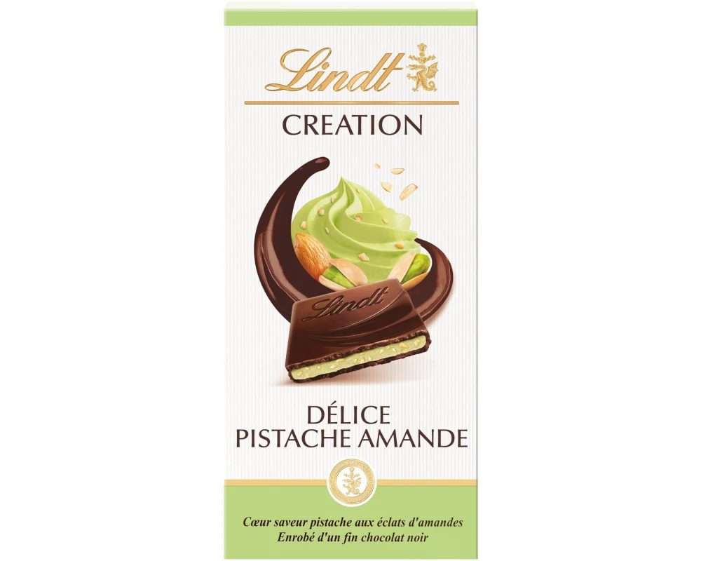 Lindt Tafelschokolade Création Dunkel Pistazie 150 g