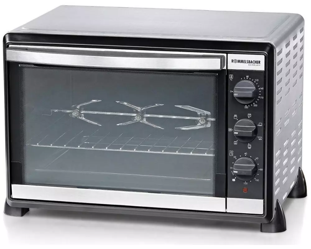 Rommelsbacher Backofen 20.BG 1805/E 42 l, Silber