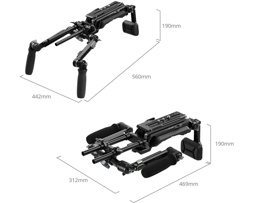 Smallrig HawkLock VCT-14 Type Shoulder Rig (SR009)