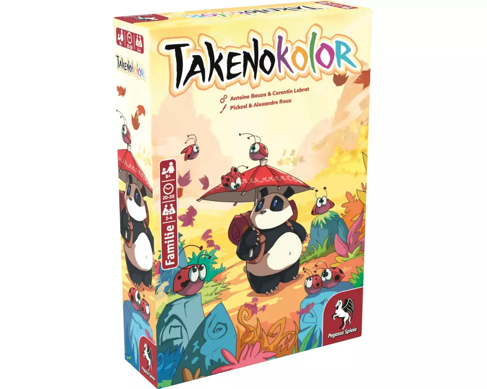 Pegasus Spiele Familienspiel Takenokolor -DE-