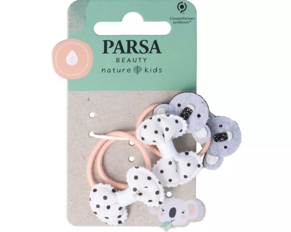 Parsa Beauty Haargummi Nature Kids Karlo 4 Stück