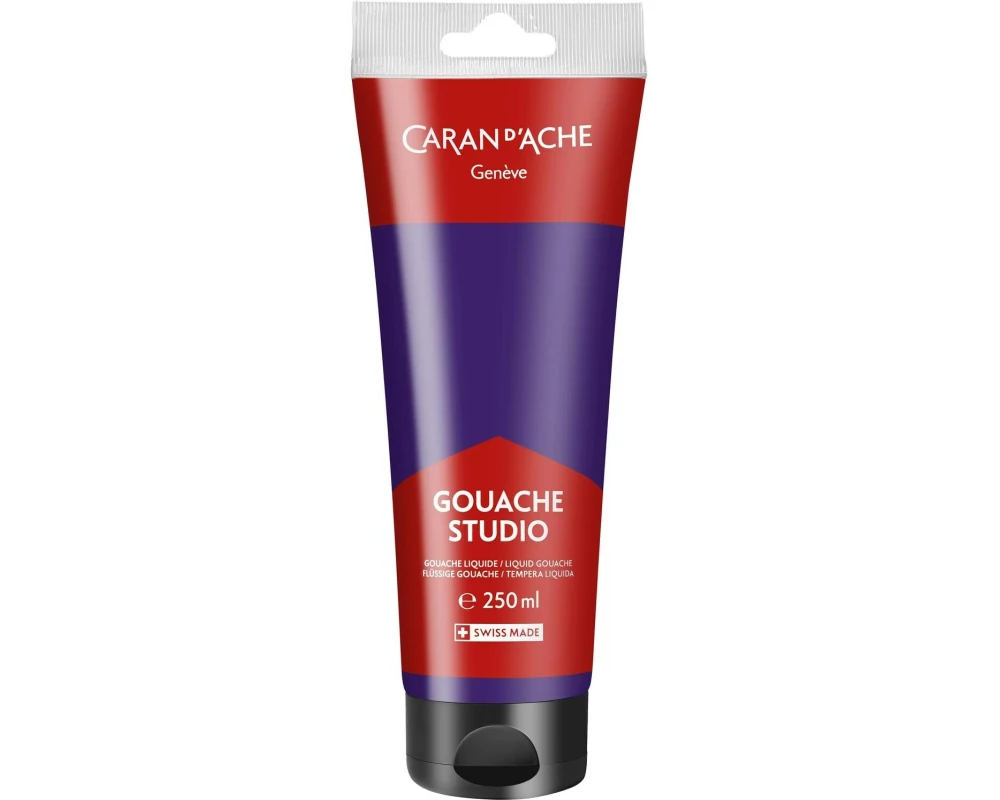 Caran d'Ache Wasserfarbe Gouache Studio 250 ml, Violett