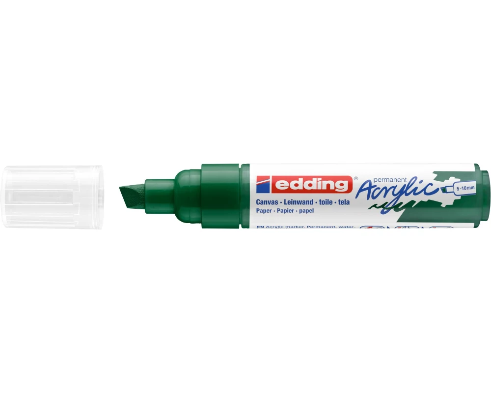 edding Acrylmarker 5000 Breit, Dunkelgrün