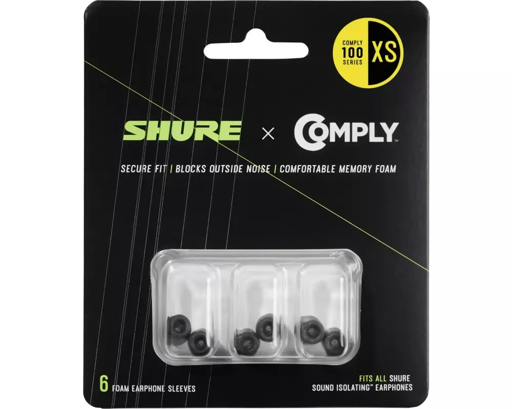 Shure Ohrpassstücke EACYF1-6XS 6 Stück