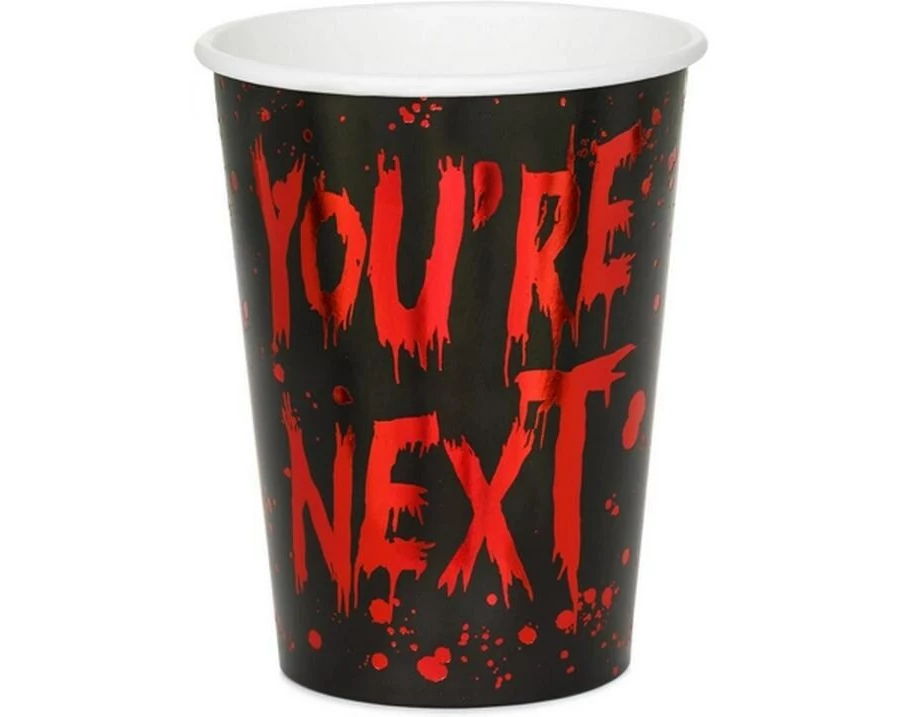 Partydeco Pappbecher You're next, 6er-Set 6 Stück