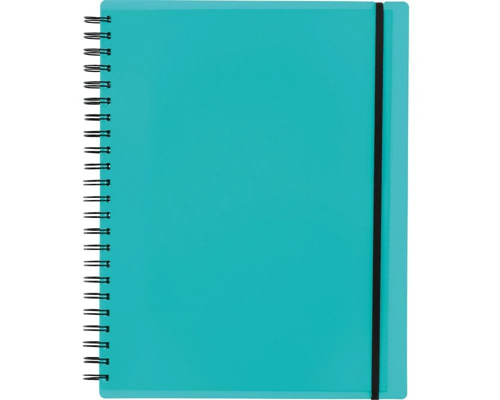 Kolma Notizbuch easy A4, Kariert, Türkis