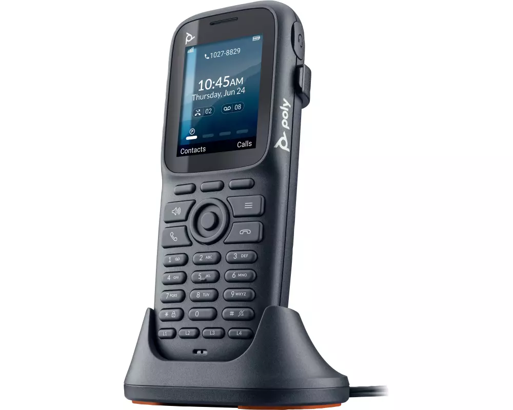 HP Poly Rove 20 Single Cell DECT 1880-1900 MHz B1 Basisstation und 20 Telefonhörer (Satz)