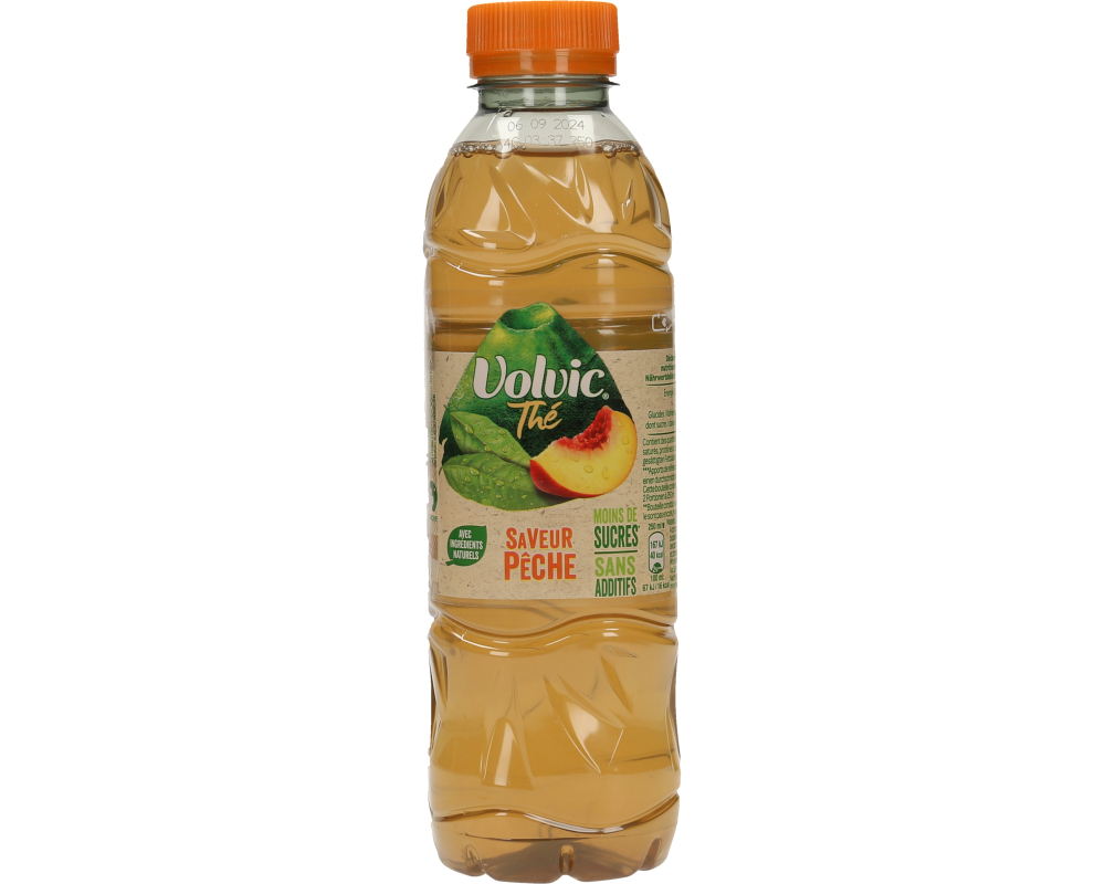 VOLVIC Ice Tea Pfirsich Pet 5912 50 cl, 6 Stk.