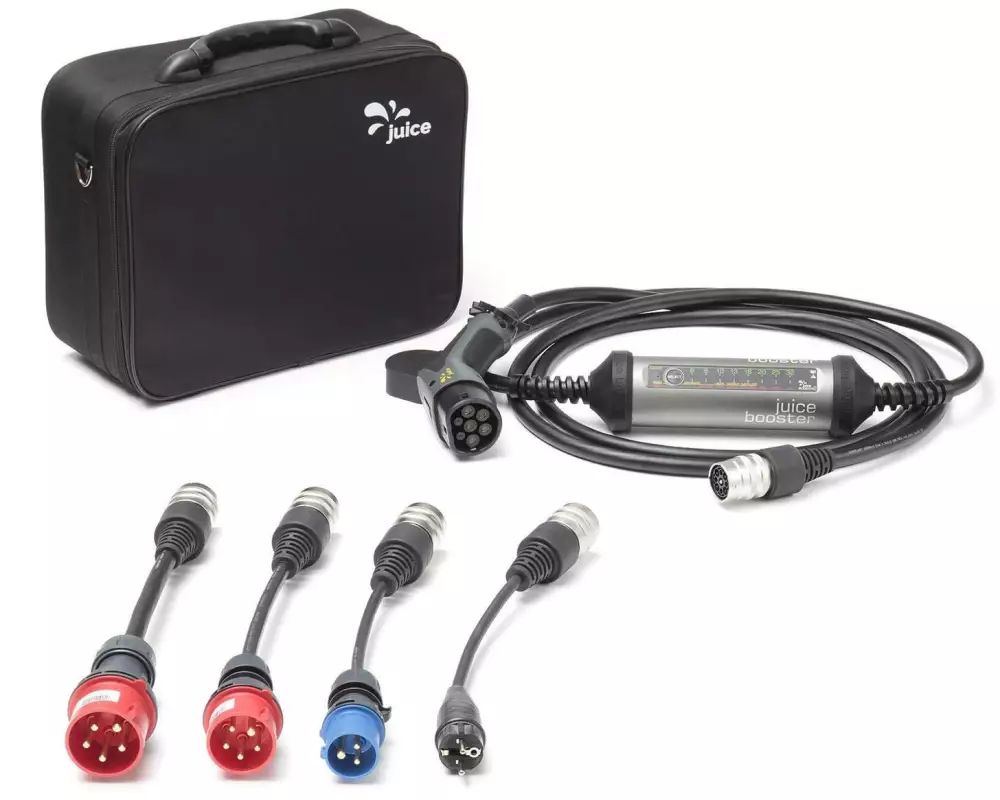 Juice Technology Ladekabel Juice Booster 2 (22kW) German Traveller Set