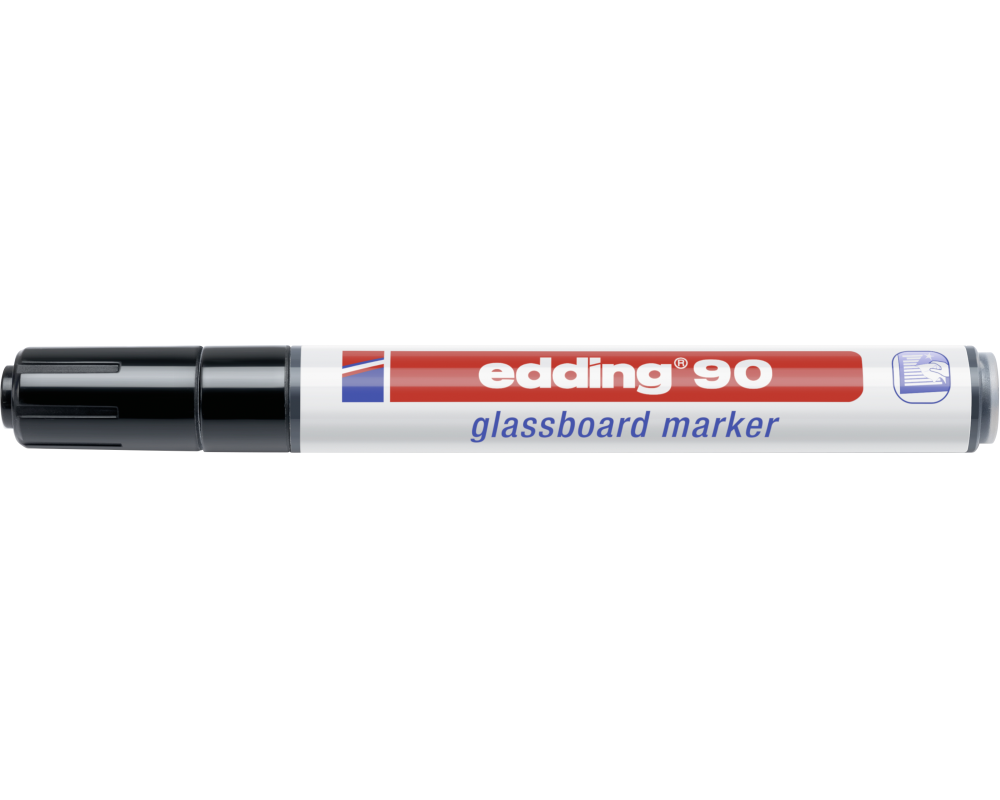 EDDING Glassboardmarker 90 2-3mm 90-001 schwarz