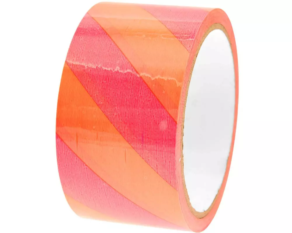 Rico Design Klebeband Paper Poetry 0.5 mm x 33 m, Neonorange/Neonpink