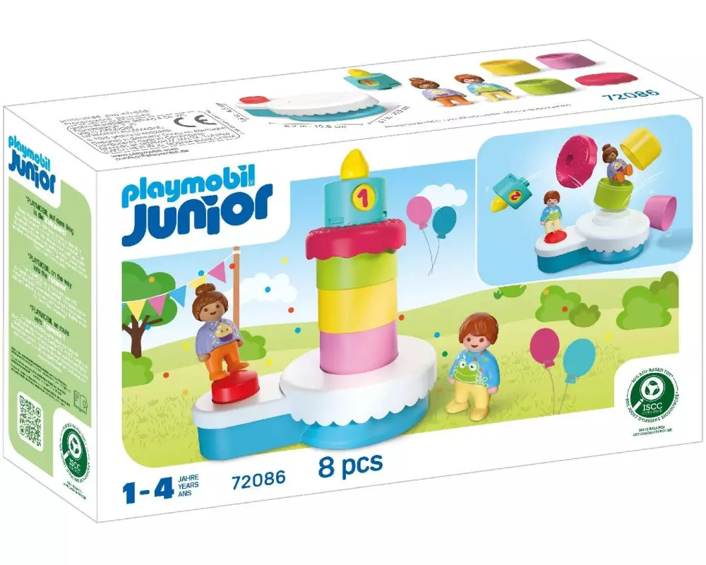Playmobil JUNIOR: Geburtstagstorte 72086