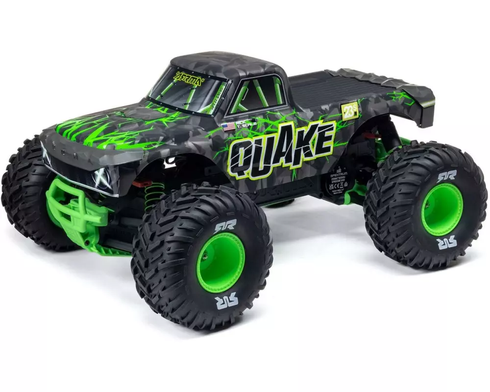 Arrma Monster Truck QUAKE 223S DSC ARTR 1:10 - Grün