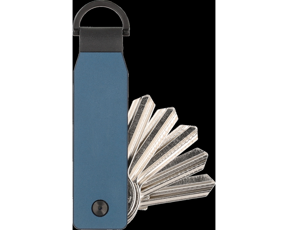 VALENTA Key Organizer Aluminium 588942 Blue