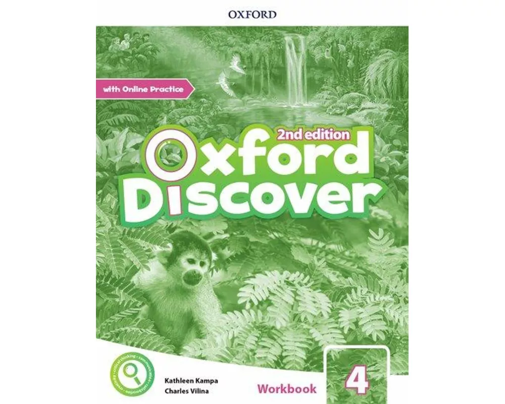 Oxford Discover: Level 4: Workbook with Online Practice