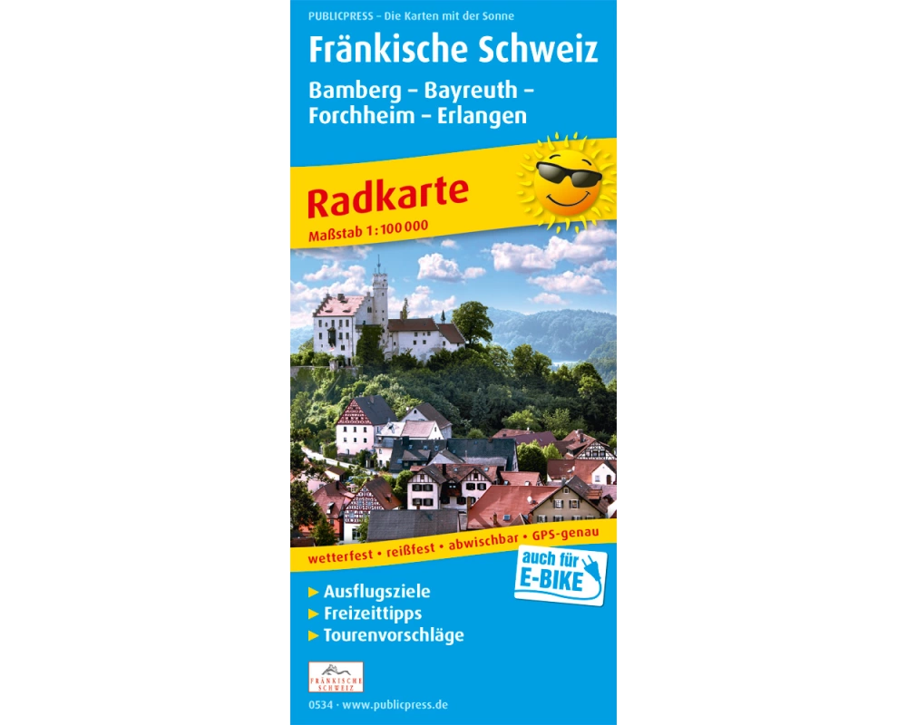 Fränkische Schweiz, Bamberg - Bayreuth, Forchheim - Erlangen