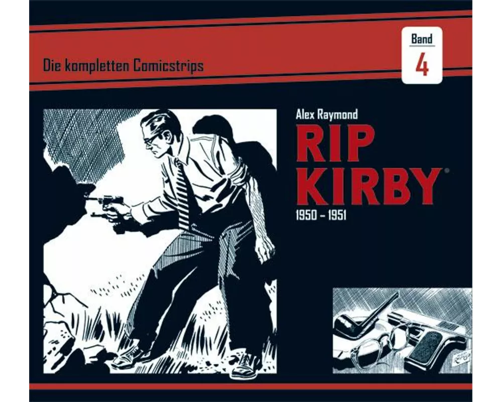 Rip Kirby: Die kompletten Comicstrips / Band 4 1950 - 1951