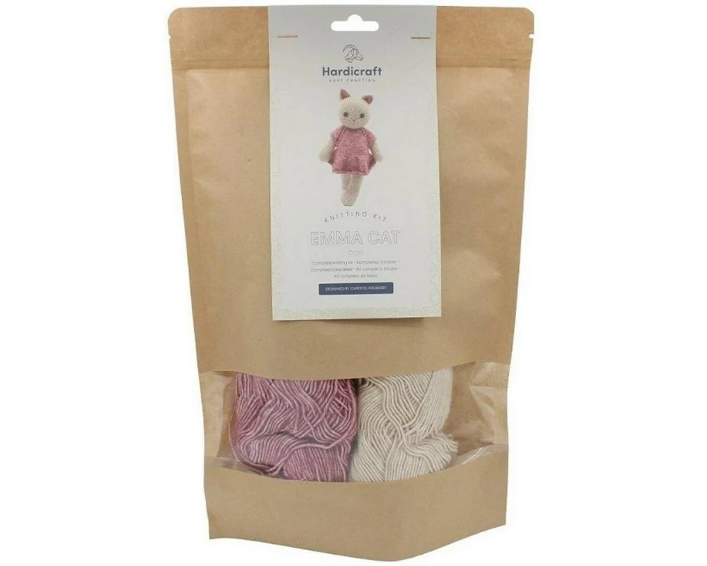 Hardicraft Strickset Katze Emma 25 cm