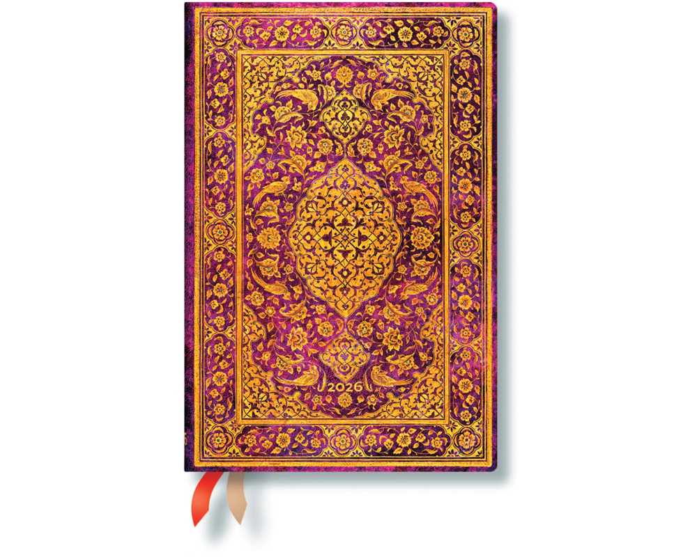 PAPERBLANKS Agenda Der Obstgarten 2026 DD0566-8 1W/2S VER Mini HC DE 9.5x14cm