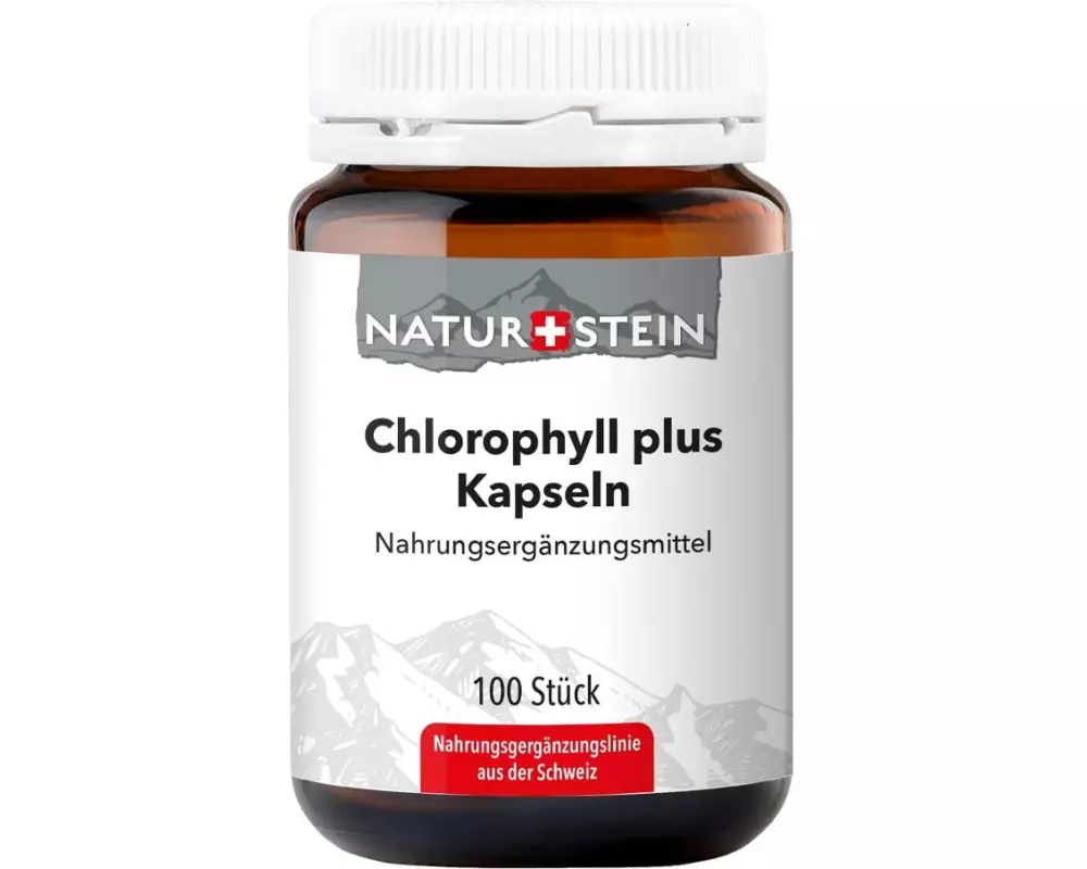 Naturstein Chlorophyll plus Kapseln 100 Stück