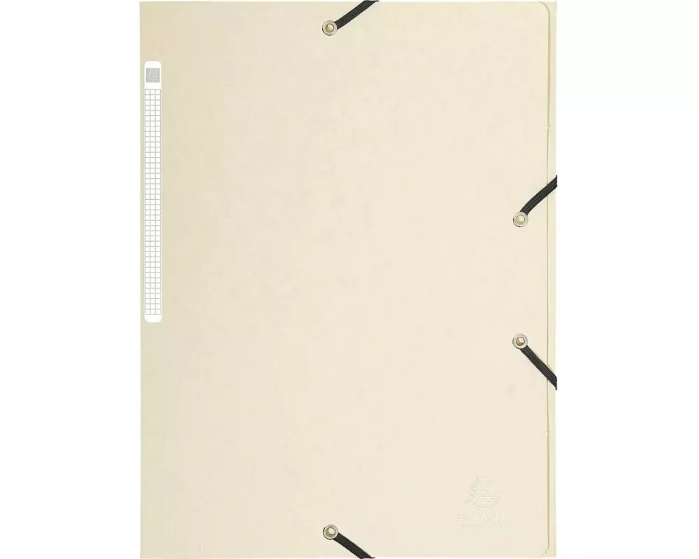 Exacompta Gummibandmappe Maxi A4 Vanille
