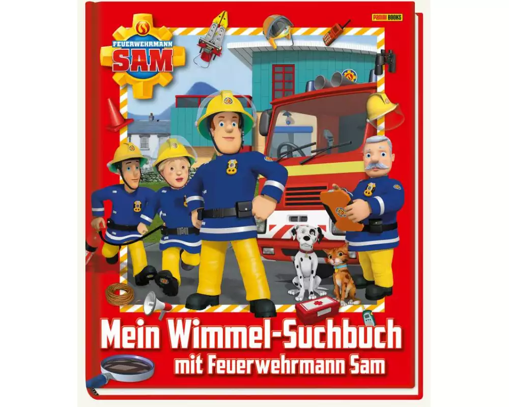 Feuerwehrmann Sam: Mein Wimmel-Suchbuch mit Feuerwehrmann Sam