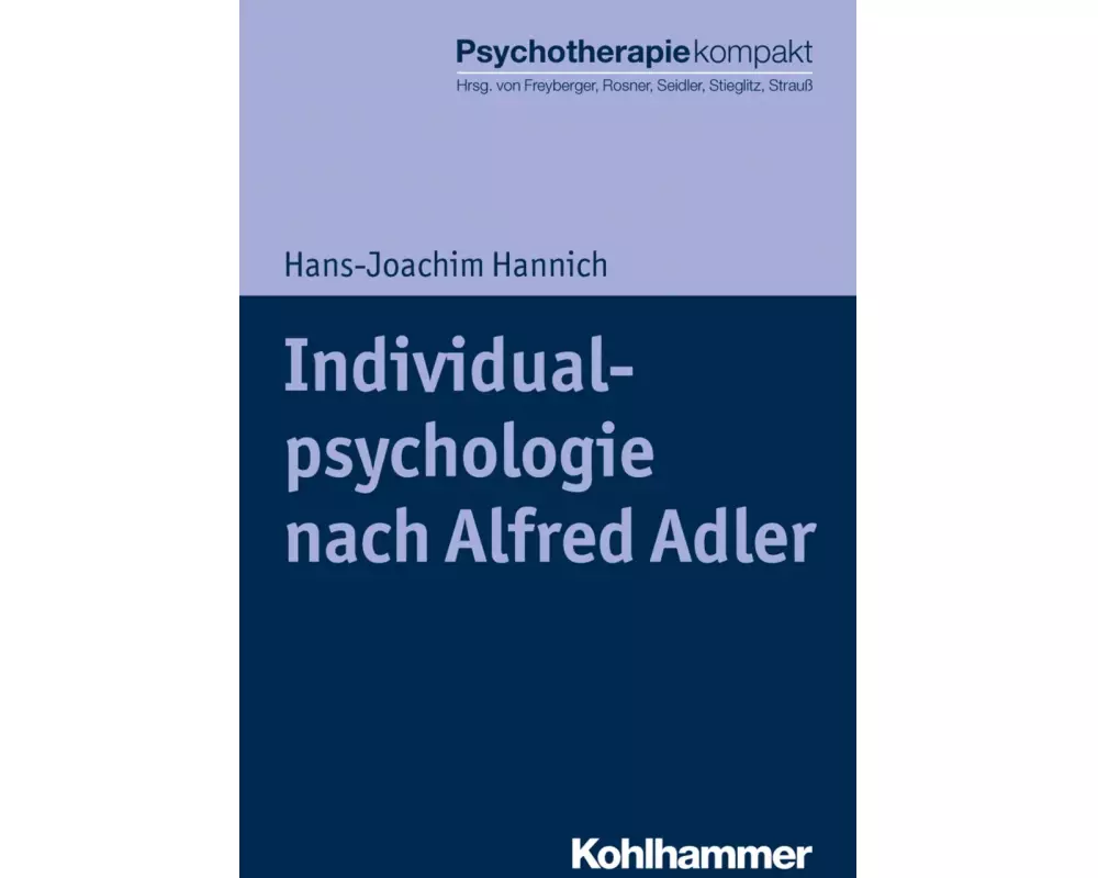 Individualpsychologie nach Alfred Adler