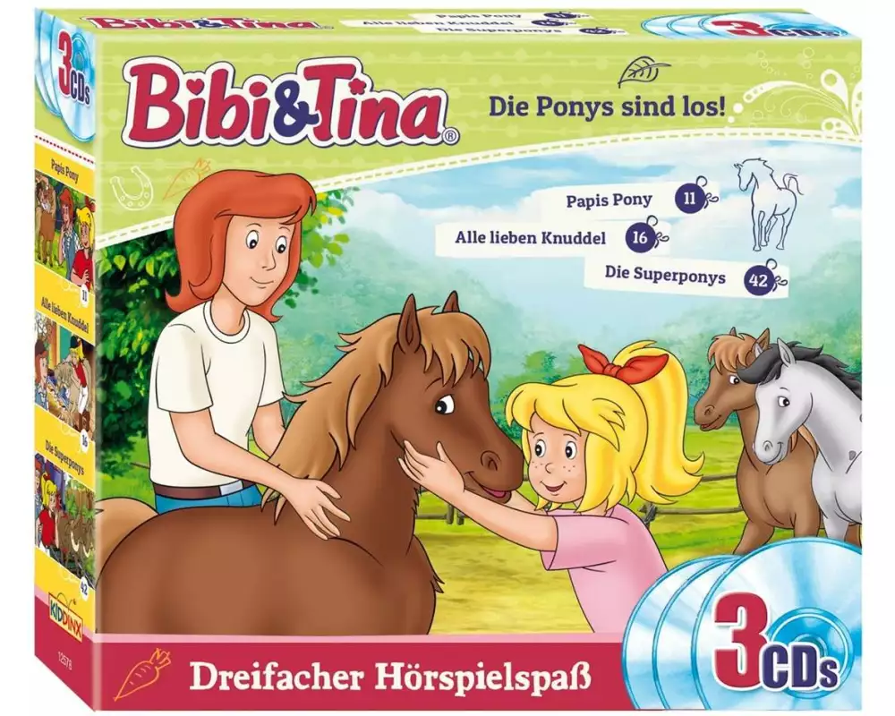 Die Ponys sind los:Papis Pony/Alle lieben Knuddel