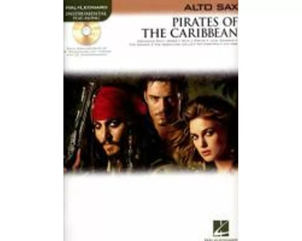 Pirates of the Caribbean for Alto Sax Book/Online Audio