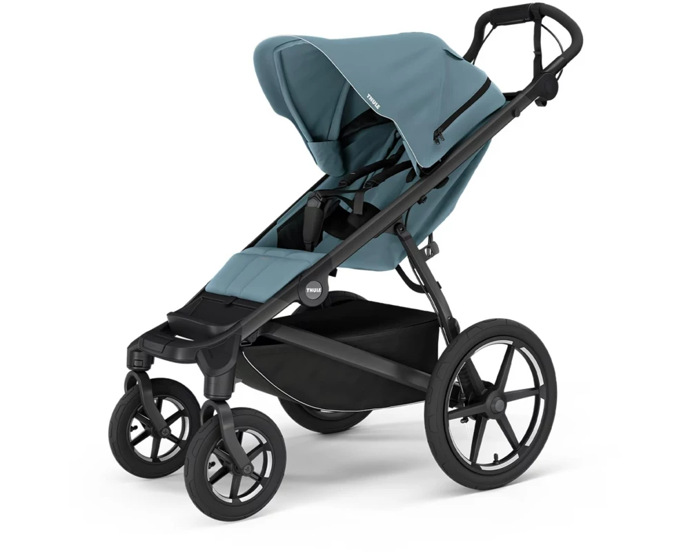 Thule Buggy Urban Glide 4-wheel Mid Blue on Black