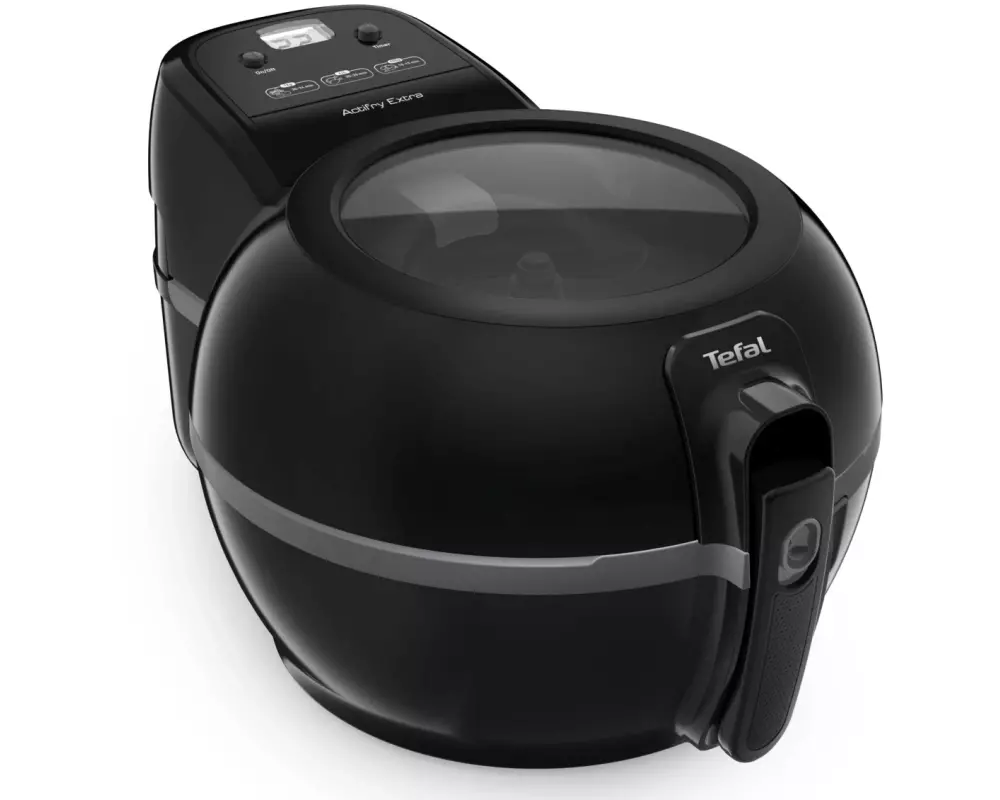 Tefal Heissluft-Fritteuse ActiFry Extra 1.2 kg, Schwarz
