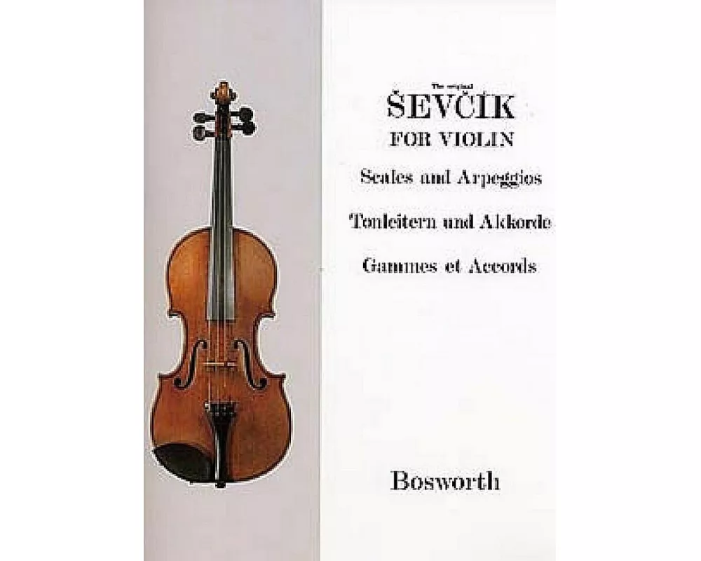 Sevcik Violin Studies: Scales and Arpeggios