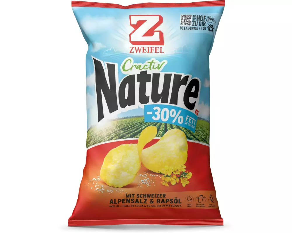 Zweifel Chips Cractiv Nature 160 g