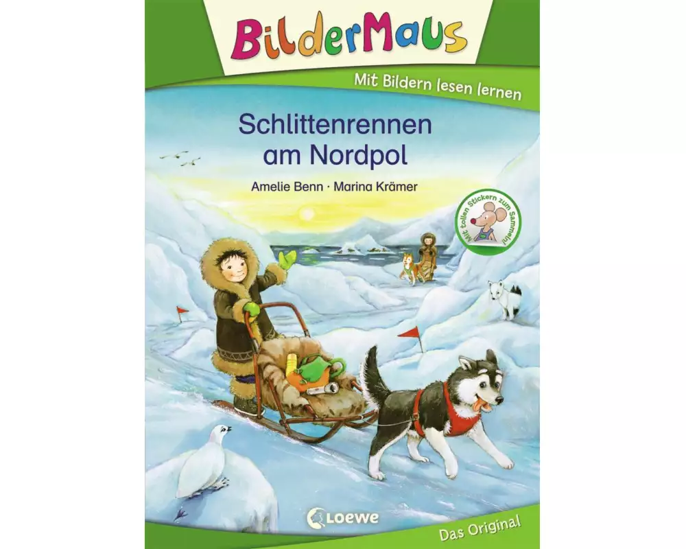 Bildermaus - Schlittenrennen am Nordpol