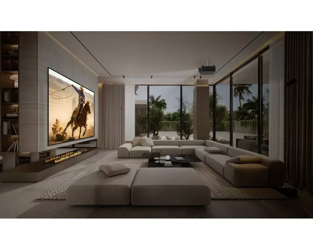 Optoma Projektor UHZ78LV 4K UHD Laser 5000 lm Schwarz