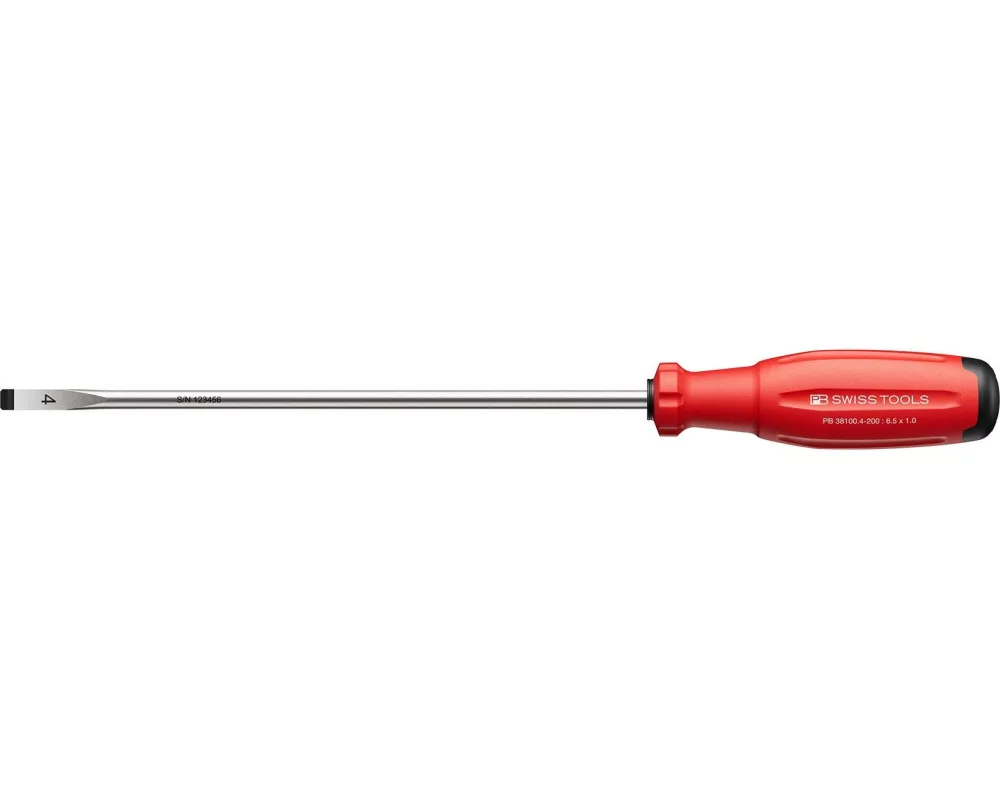 PB Swiss Tools Schlitz-Schraubenzieher SwissGrip Evo PB 38100.4-200