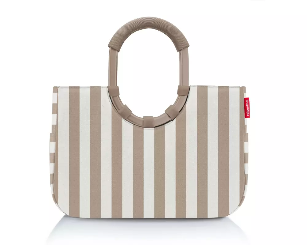 Reisenthel Einkaufskorb Loopshopper M Summerstripes Coffee