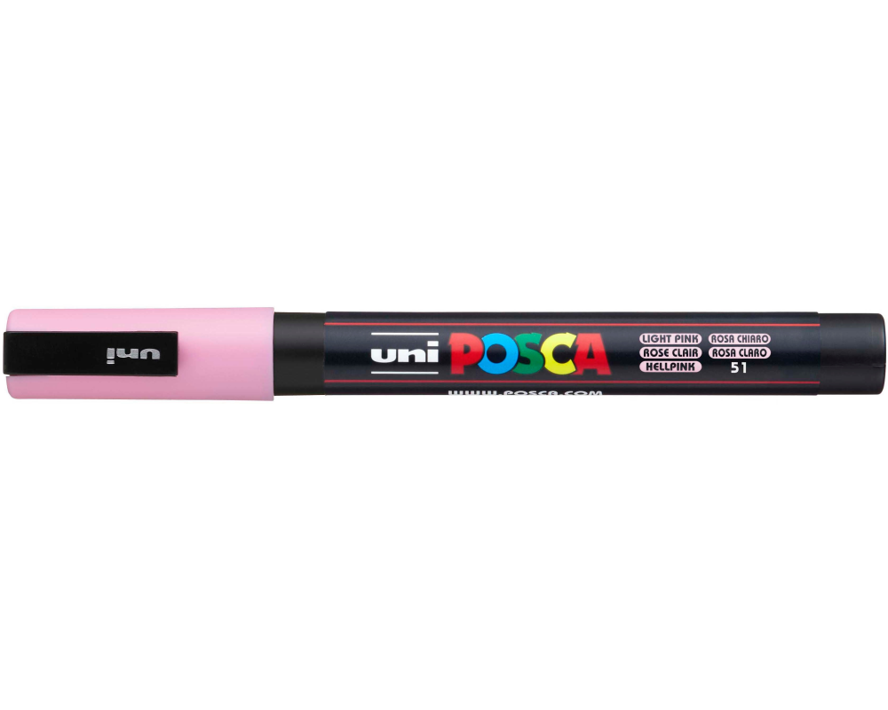 UNI-BALL Posca Marker 0,9-1,3mm PC-3M L.PINK hellrosa