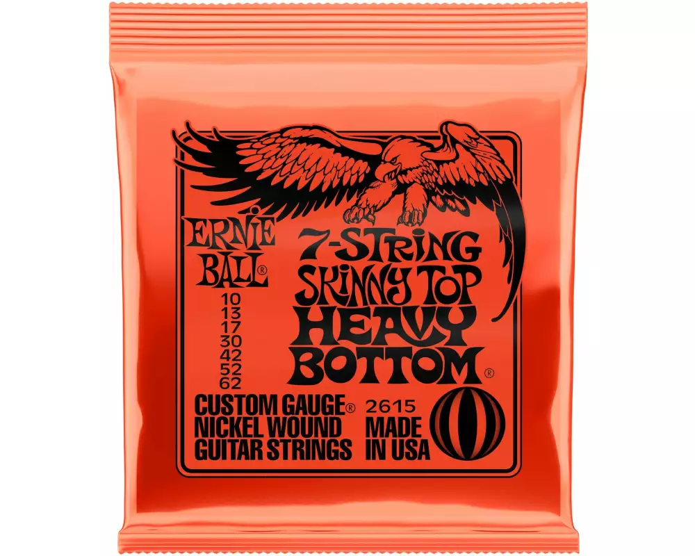Ernie Ball Gitarrensaiten 2615 Slinky Nickel – STHB 10-62