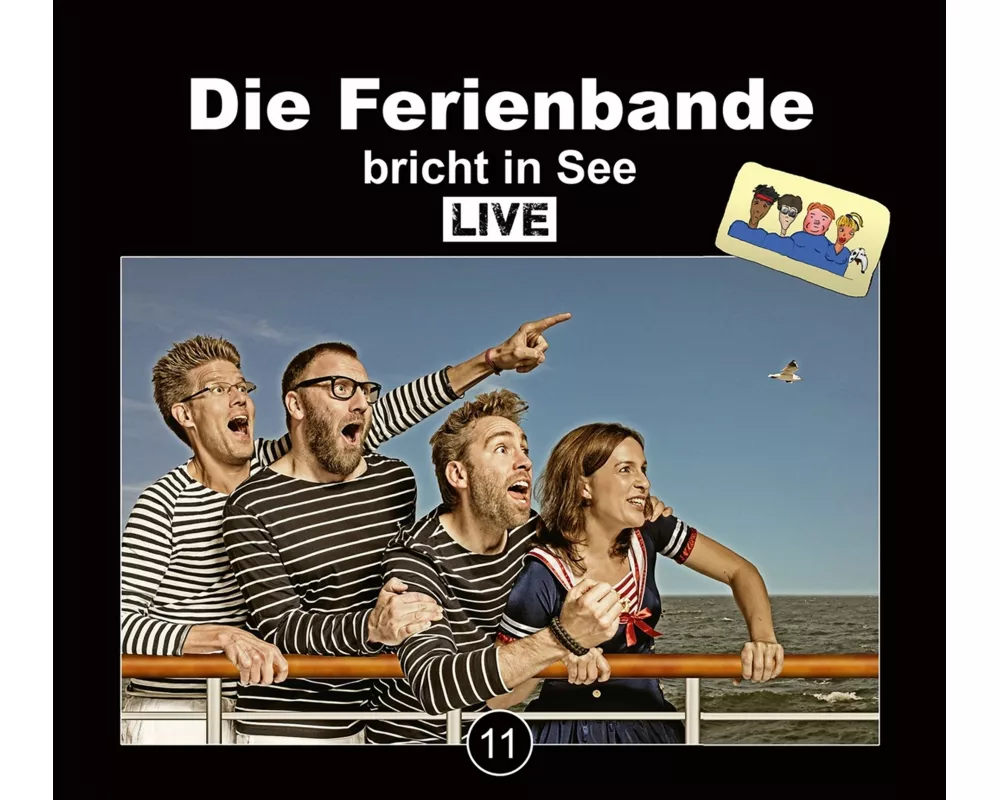 Die Ferienbande bricht in See (live)