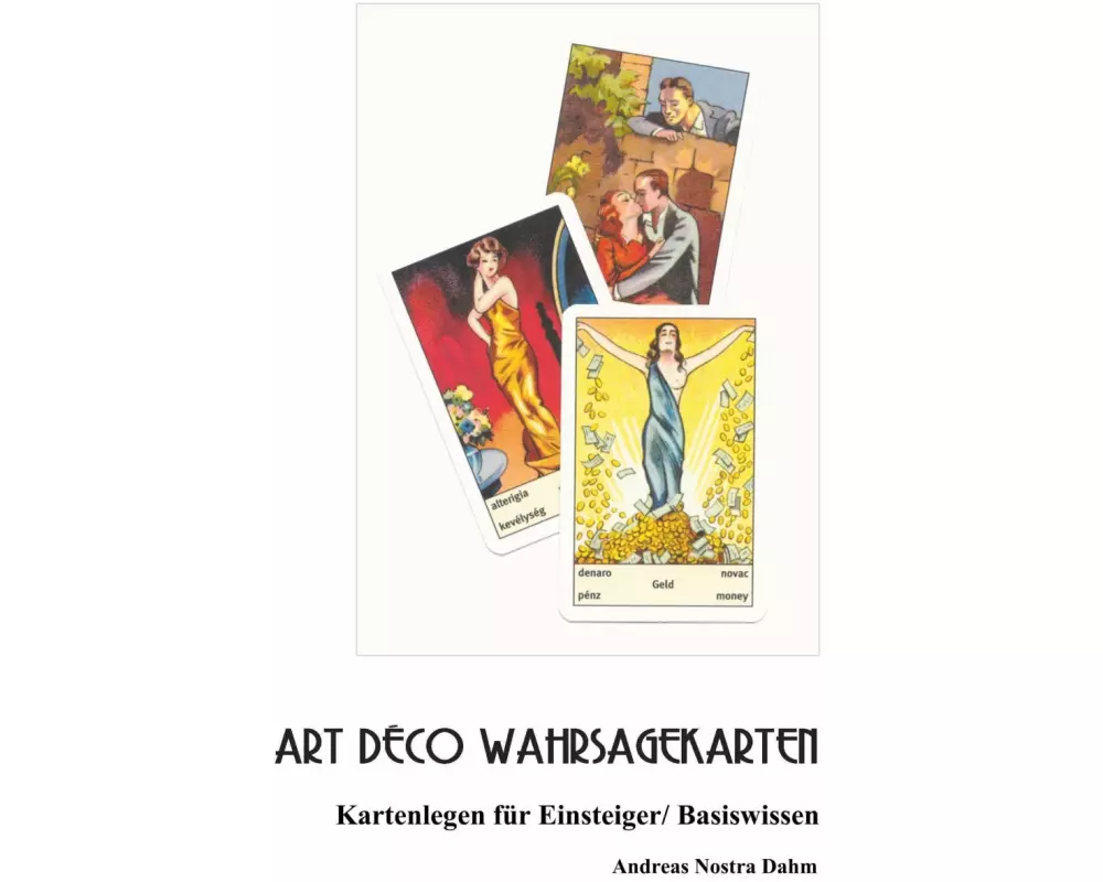 Art Deco Wahrsagekarten