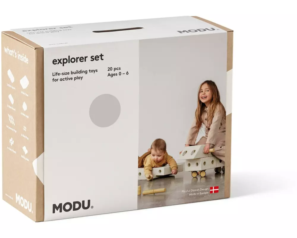 MODU Explorer Set Sand Grey / Honey Yellow