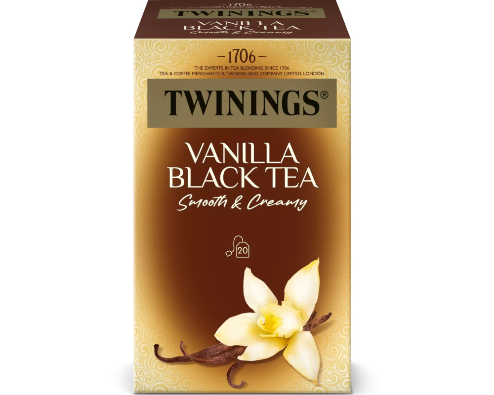 TWININGS Vanilla Black 100018061 Beutel 2g, 20 Stk.