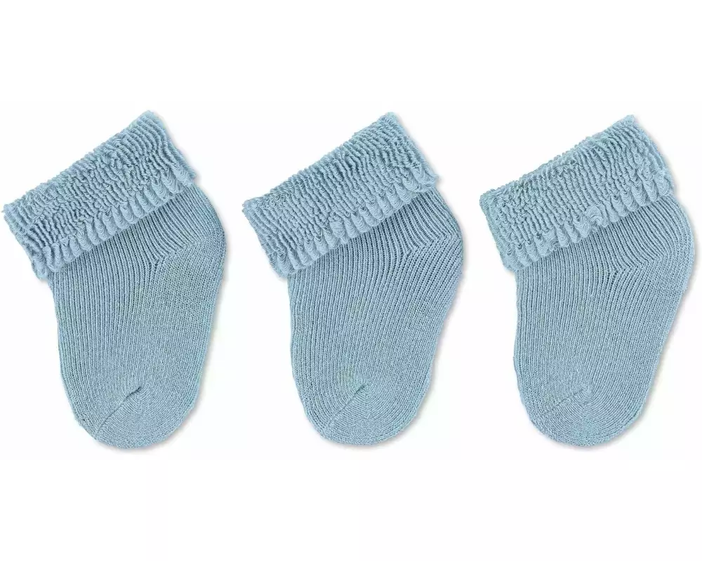 Sterntaler Socken 3er Set Graublau One Size