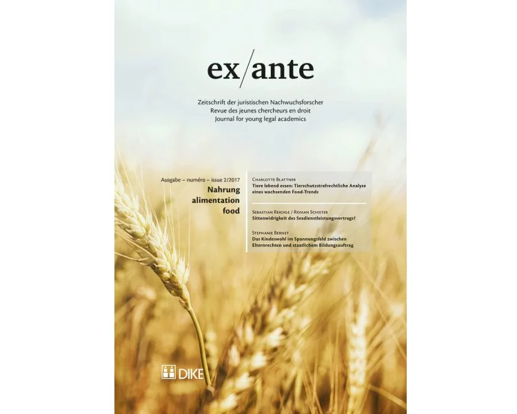 ex/ante 02/2017 Nahrung