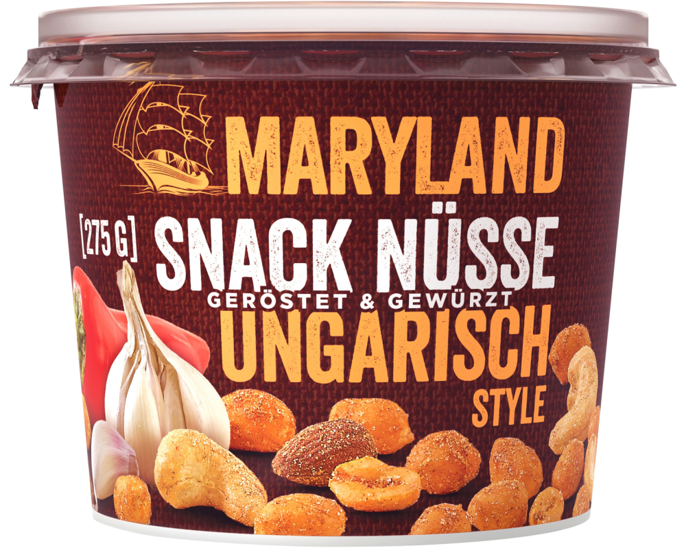 MARYLAND Snack Nüsse Ungarisch Style KH18429 275g