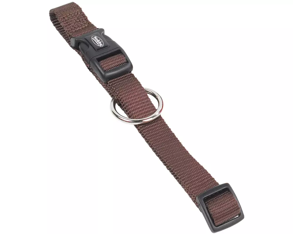 Nobby Halsband Classic M, Braun